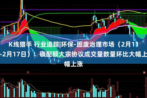 K线猎手 行业追踪|环保-固废治理市场（2月11日-2月17日）：碳配额大宗协议成交量数量环比大幅上涨